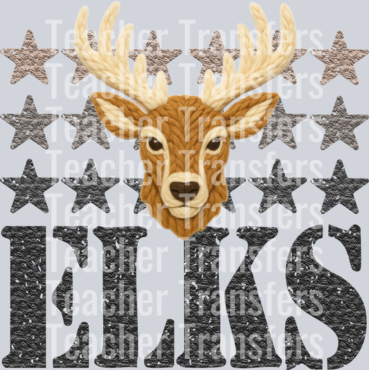 YARN MASCOTS ELKS