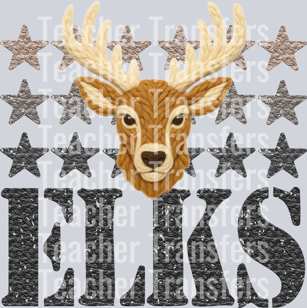 YARN MASCOTS ELKS