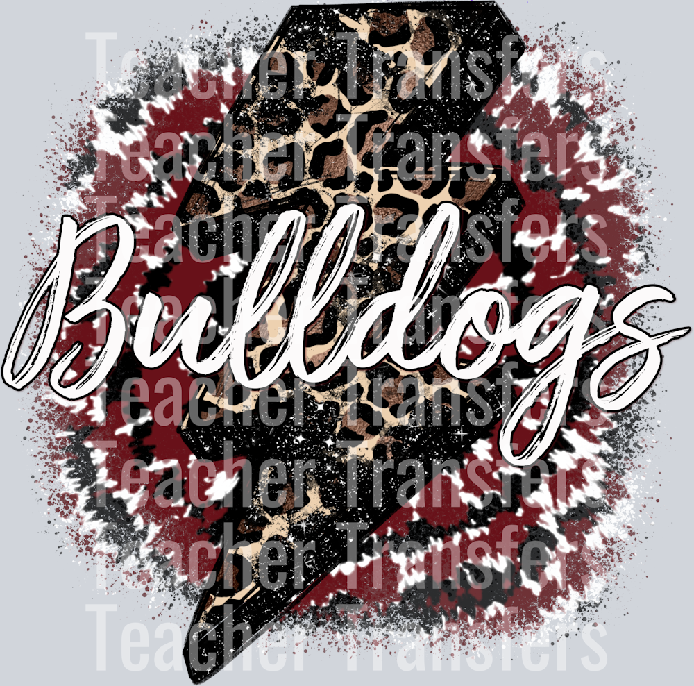Bulldogs White Font