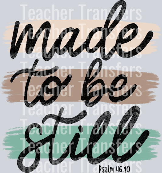 MadetobeStill