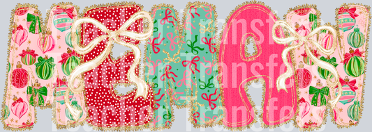 ChristmasBowLace Memaw