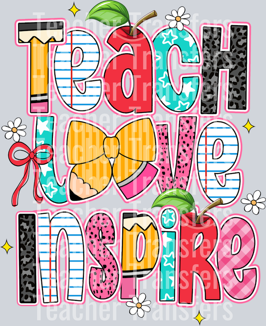 12. Teach Love Inspire
