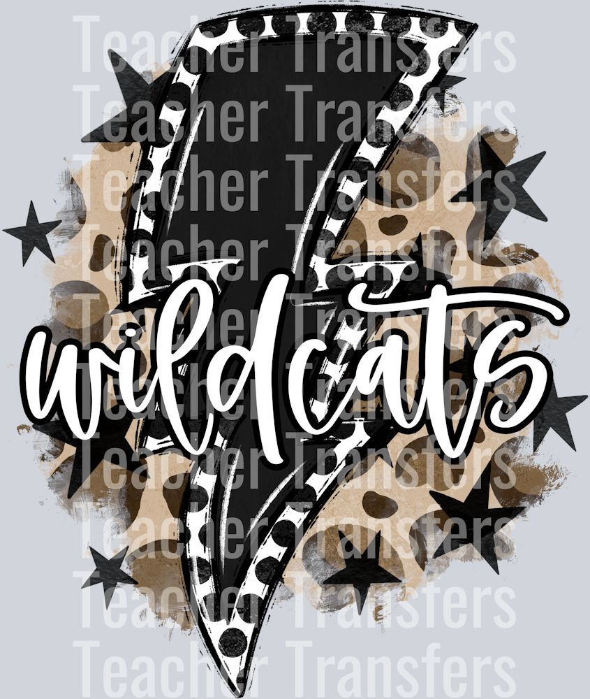 Bright Bolts Wildcats BLACK