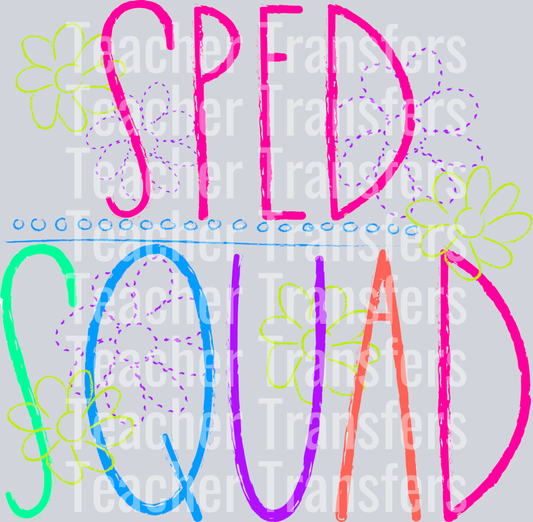 Chalkboard SPED Squad