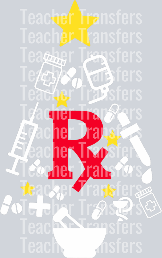 Pharmacy Christmas Tree T-Shirt