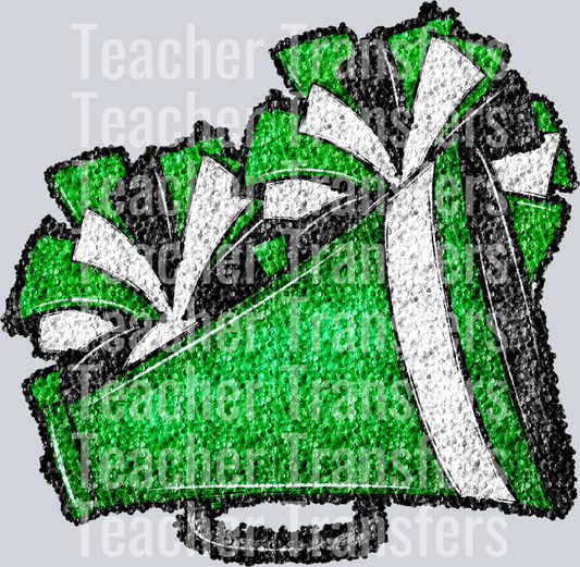 Sequin Cheer Green