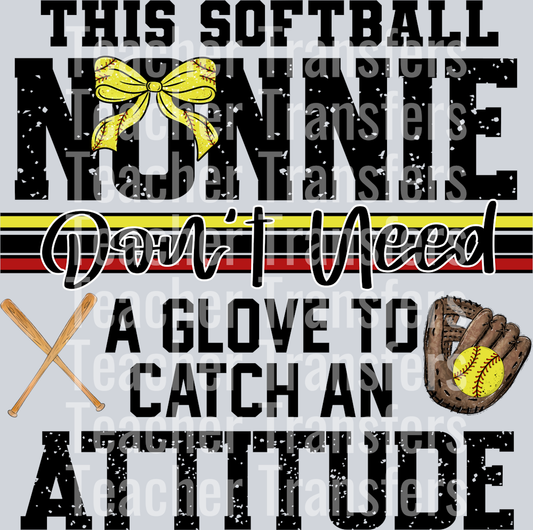 This Softball Nonnie doesn’t need a glove 2