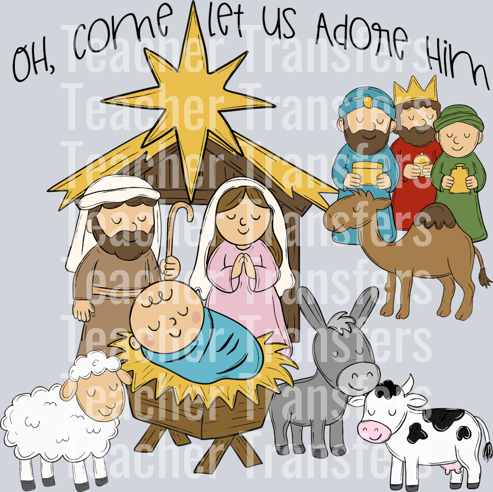 OH COME LET US ADORE HIM