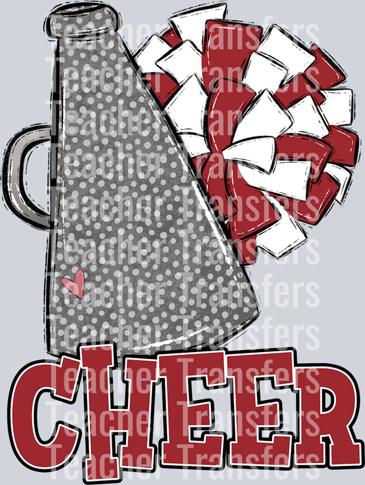 Cheer Red and White