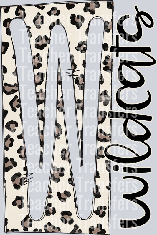Boxed Leopard W Wildcats