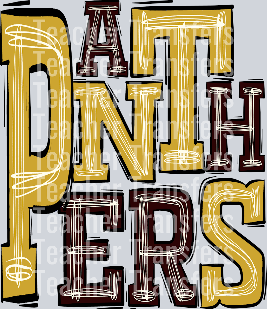 Panthers Maroon Gold