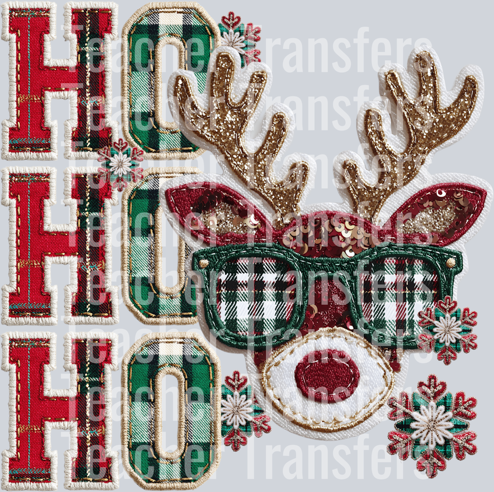 HO HO HO REINDEER