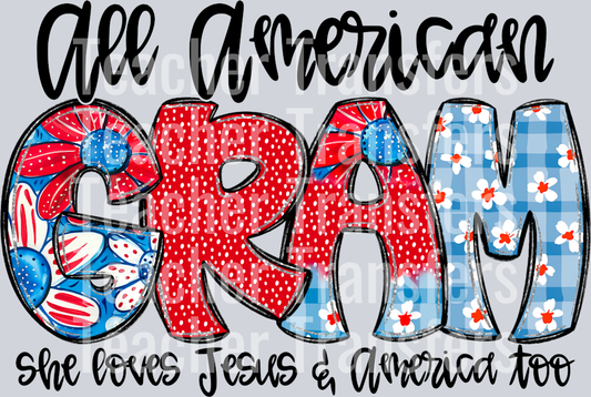 Gram patriotic