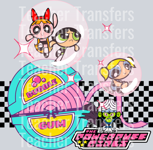 BUBBLE TAPE POWER PUFF GIRLS HWDS