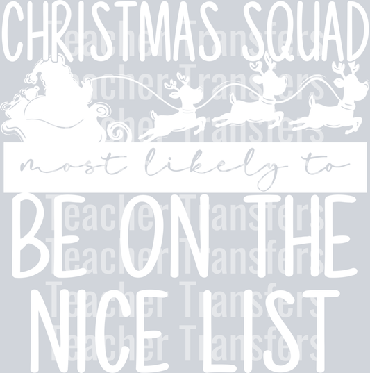 BeontheNiceList White