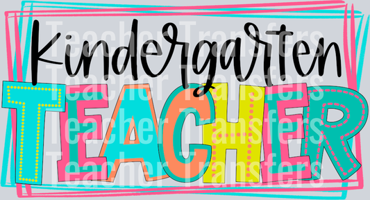 KINDERGARTEN TEACHER
