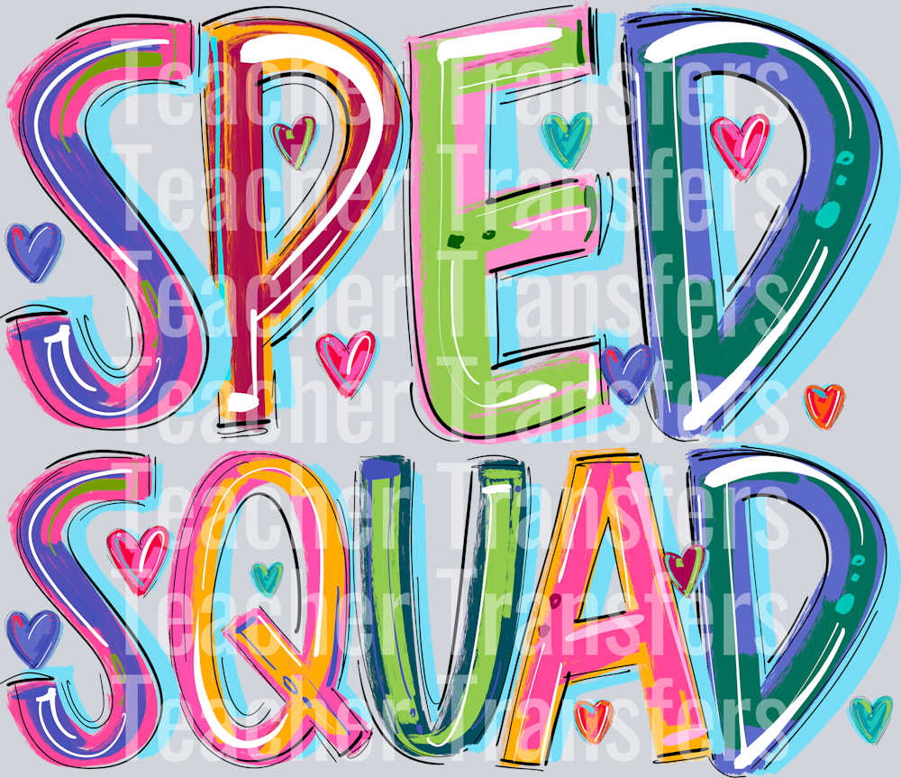CHEERY WORDS SPED squad