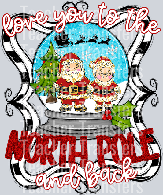 LOVE YOU TO THE NORTH POLE