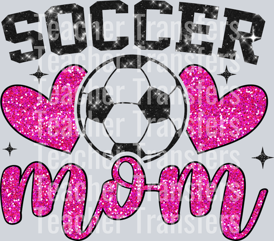 glitter soccer mom