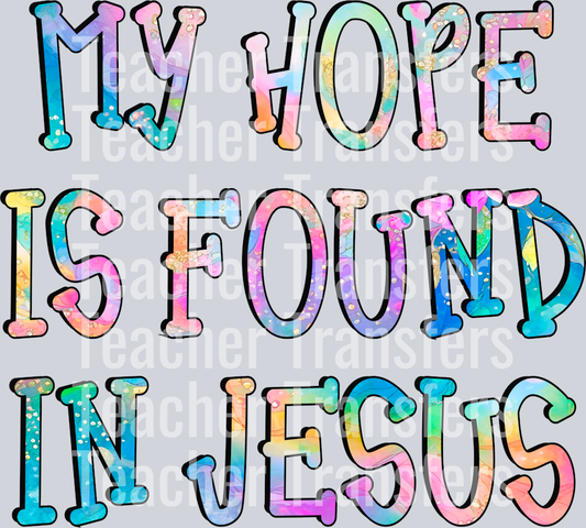 MyhopeinJesus