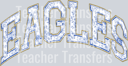 Toile Words Eagles