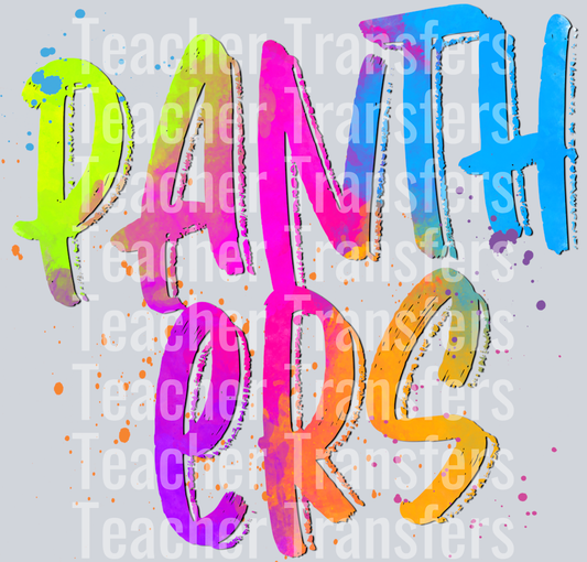 NEON MASCOTS Panthers