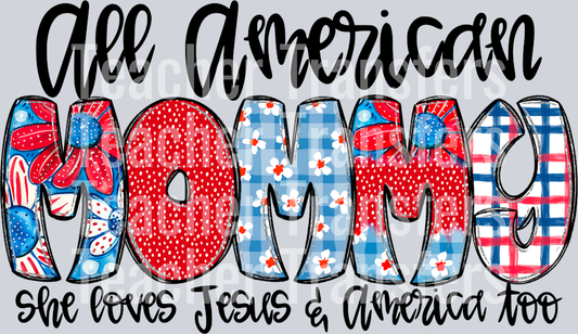 Mommy patriotic