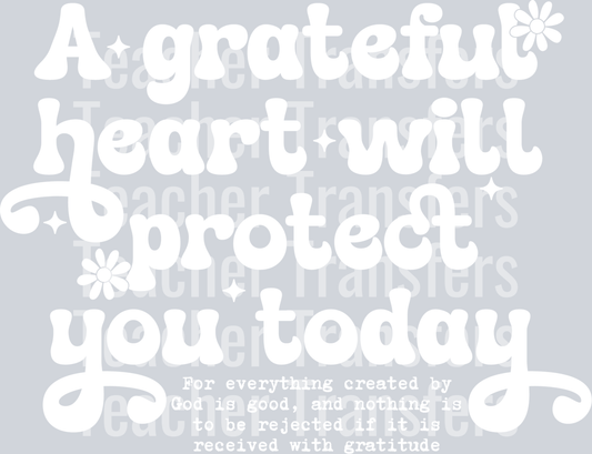 A GRATEFUL HEART WHITE