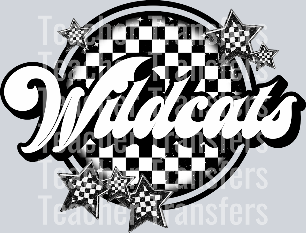 WILDCATS Checker Mascots