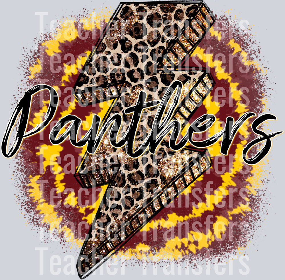 Panthers Maroon and Gold