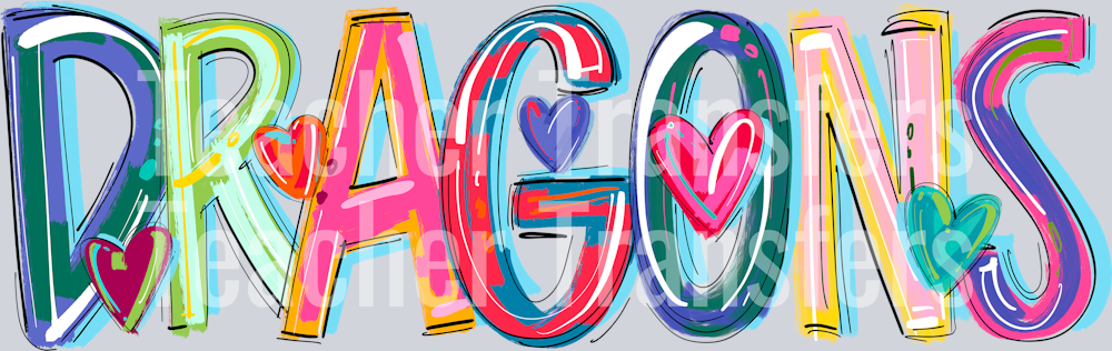 CHEERY WORDS DRAGONS ONE LINE