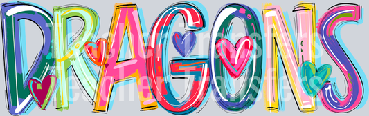 CHEERY WORDS DRAGONS ONE LINE