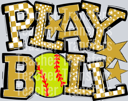 VEGAS PLAY BALL SOFTBALL