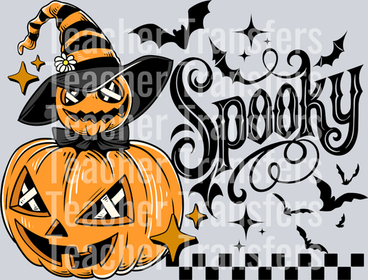 SPOOKY HALLOWEEN PUMPKIN