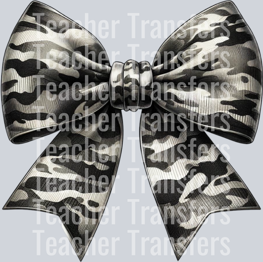 Camo Camouflage Coquette Bow Hunting PNG (5)