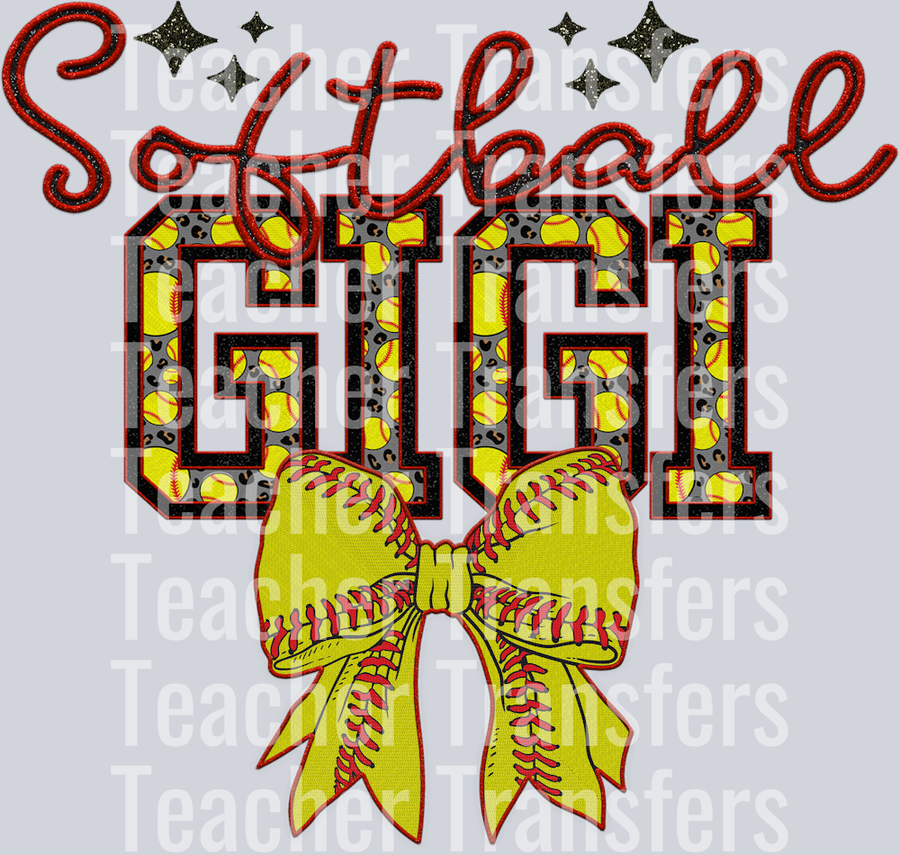SOFTBALL BOW SOFTBALL gigi HWDS