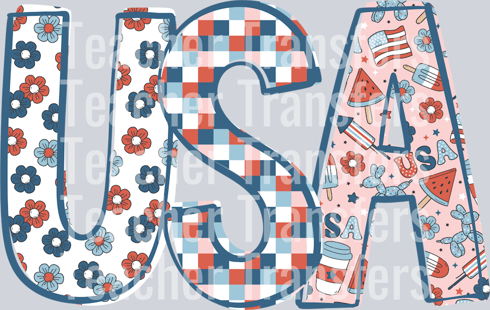 USA Mixed Print