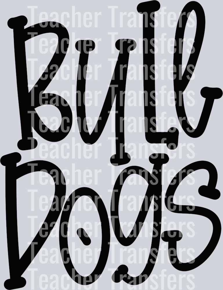 Funky Serif BULLDOGS