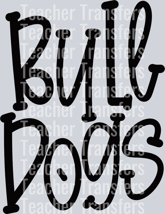 Funky Serif BULLDOGS