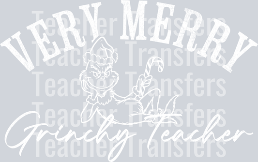 Very merry Grinchy teacher