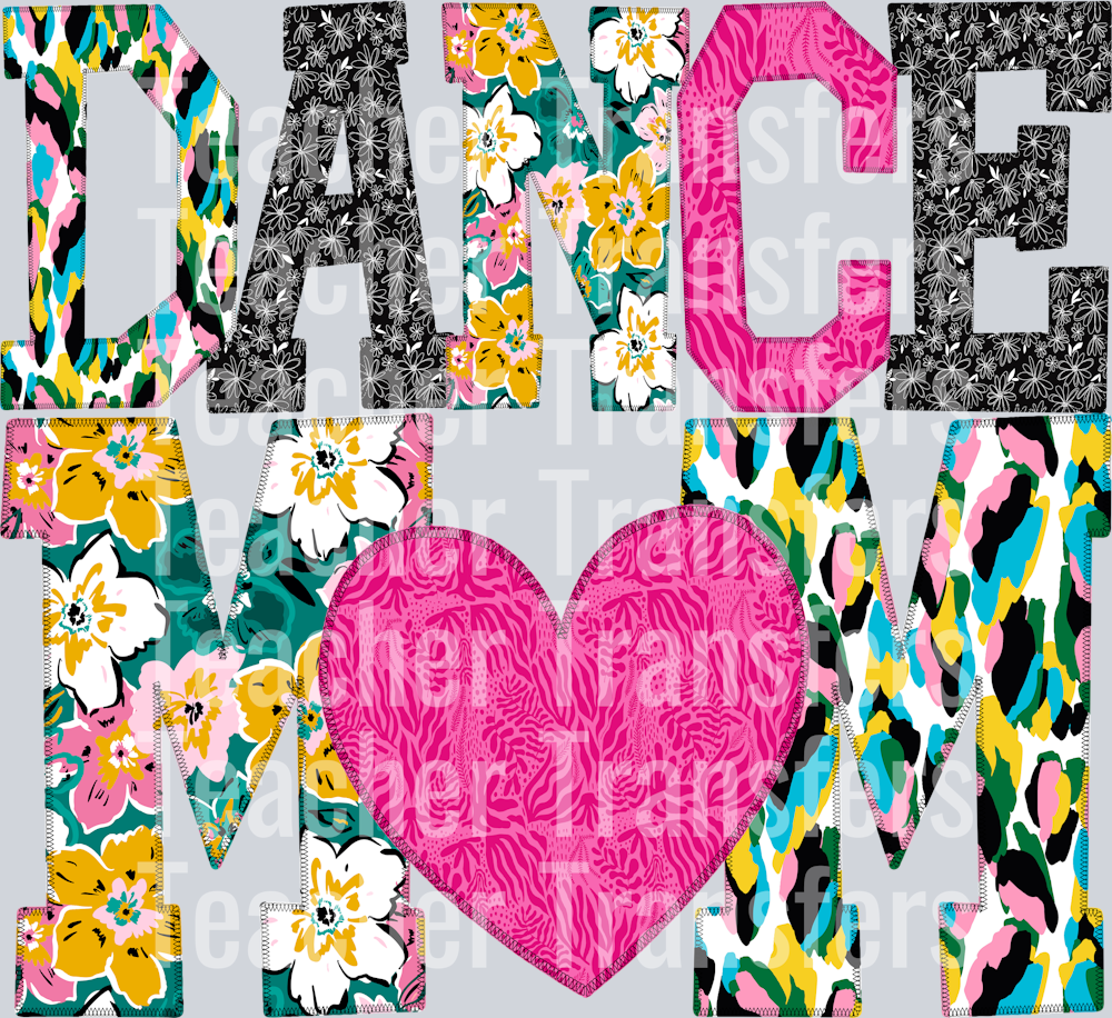 Overlock Brights Dance Mom