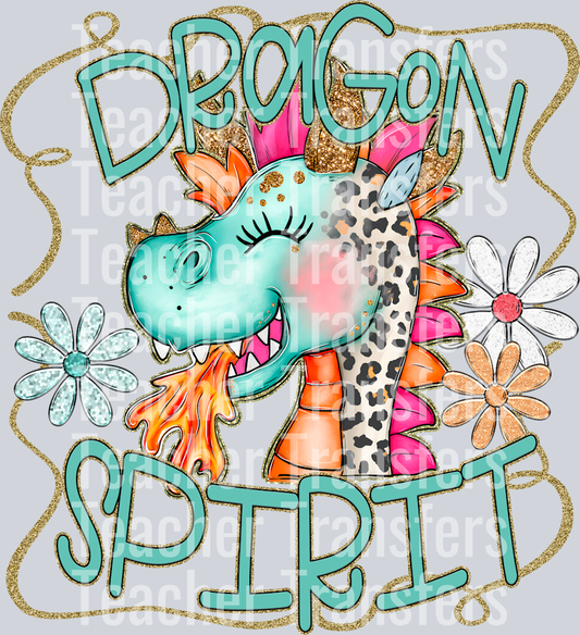 FUNKY RETRO SPIRIT DRAGON
