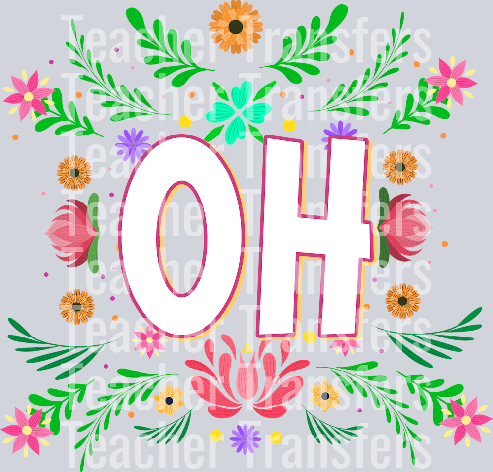 Mexican Embroidery States OHIO