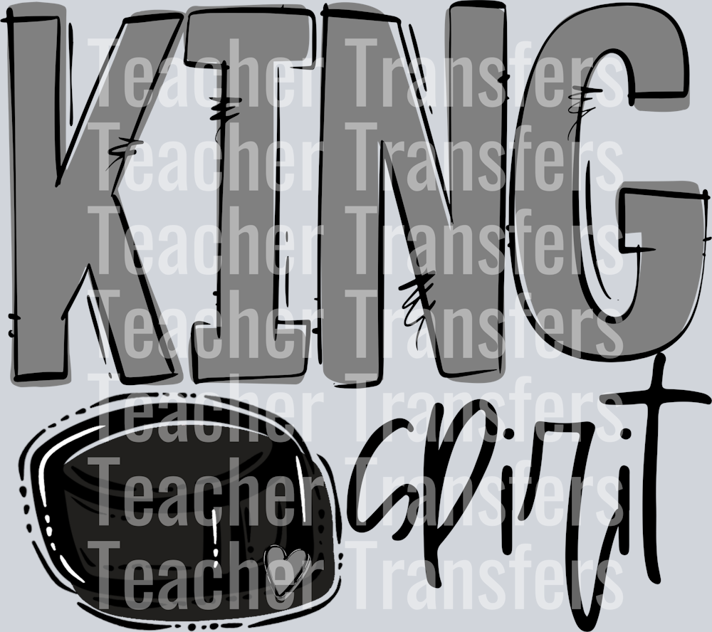 Team Go Spirit King Hockey Grey