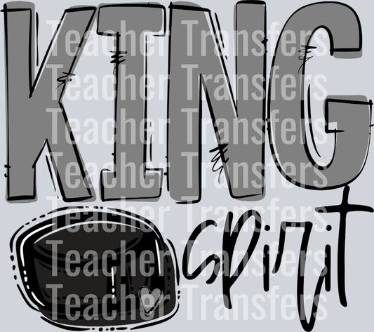 Team Go Spirit King Hockey Grey
