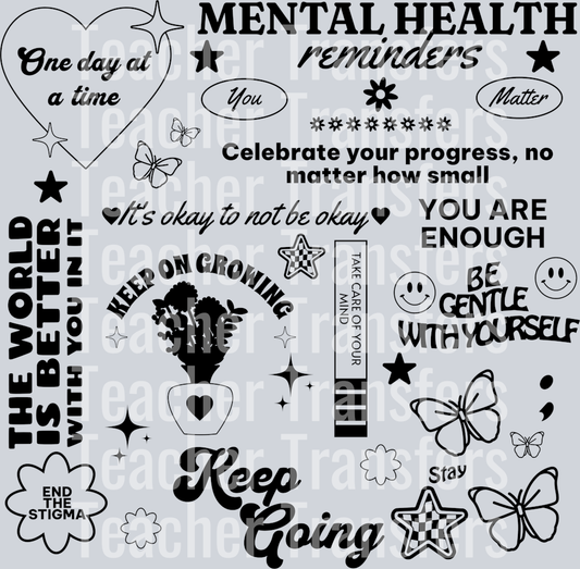 MENTAL HEALTH REMINDERS BACK