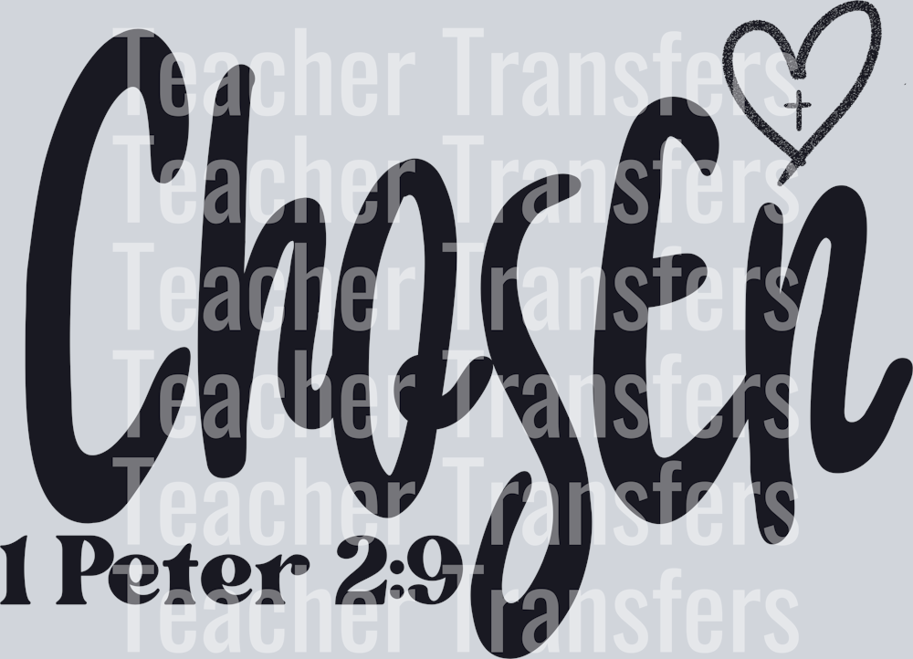 chosen 1 peter 29 blk