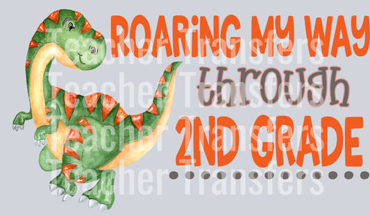 Roaring My Way Second Grade