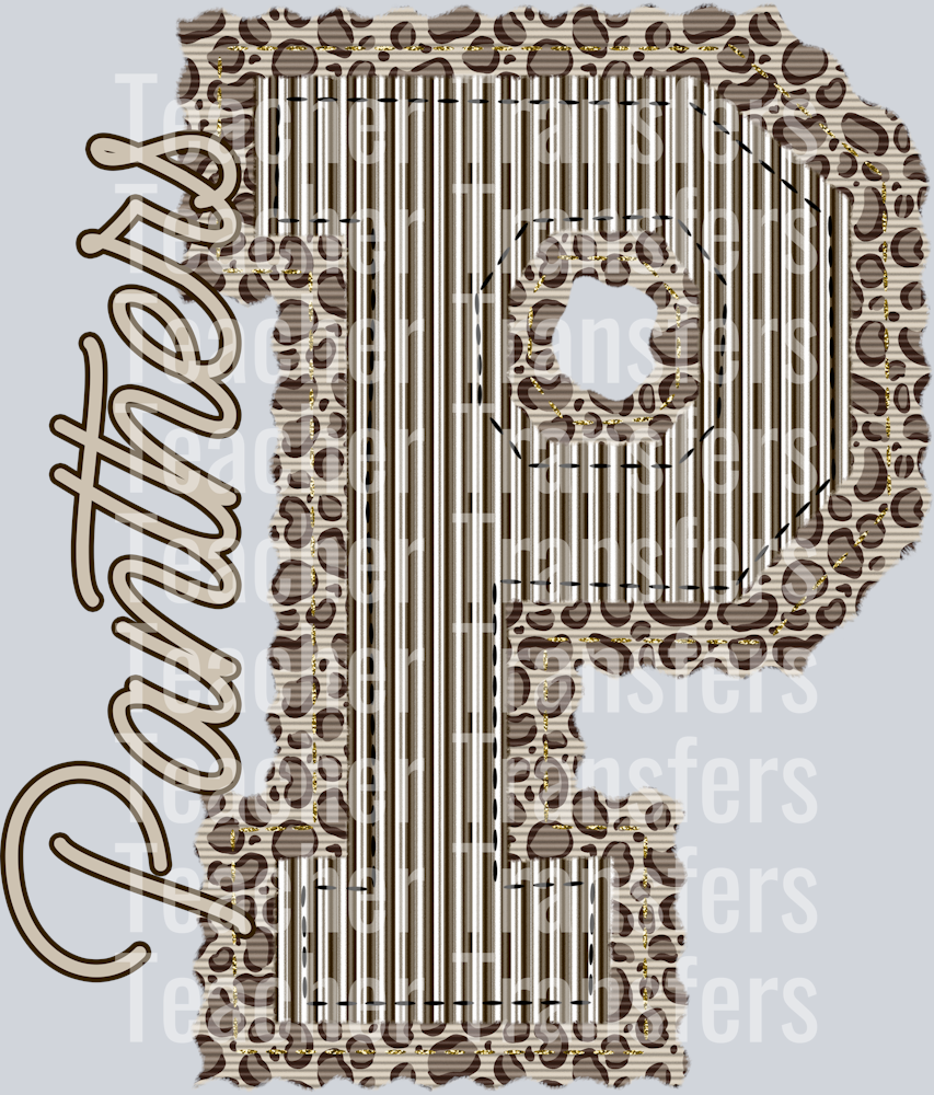 THE PREPSTER P PANTHERS LEOPARD