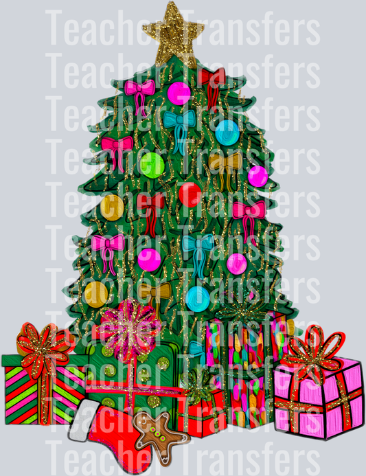 Christmas tree tinsel